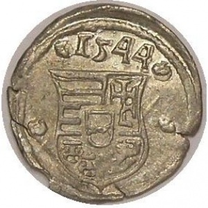 Аверс монеты Венгрия, 1 обол, 1532-1564