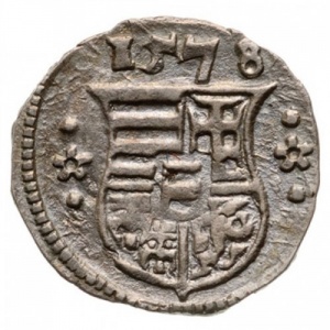 Аверс монеты Венгрия, 1 обол, 1577-1608