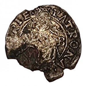 Реверс монеты Венгрия, 1 денар, 1527