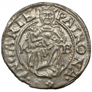 Реверс монеты Венгрия, 1 денар, 1528-1559