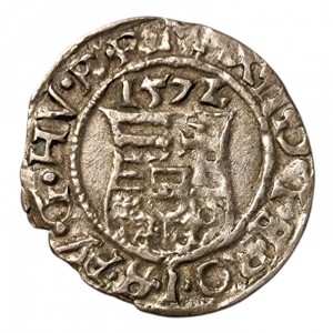 Аверс монеты Венгрия, 1 денар, 1565-1576