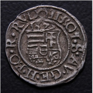 Аверс монеты Венгрия, 1 денар, 1577-1580