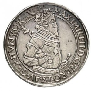 Аверс монеты Венгрия, 1 талер, 1575
