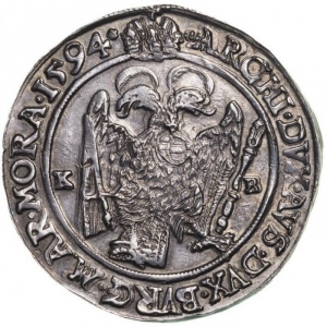 Реверс монеты Венгрия, 1 талер, 1578-1608