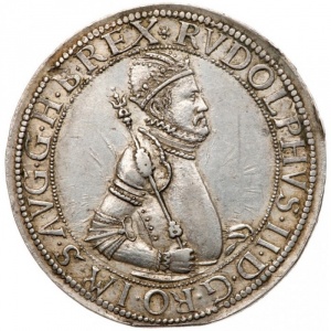 Аверс монеты Венгрия, 1 талер, 1582-1585