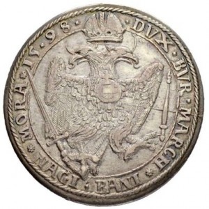 Реверс монеты Венгрия, 1 талер, 1598