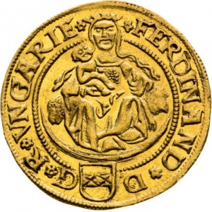 Аверс монеты Венгрия, 1 дукат, 1527-1564