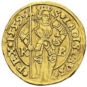 Реверс монеты Венгрия, 1 дукат, 1559-1565