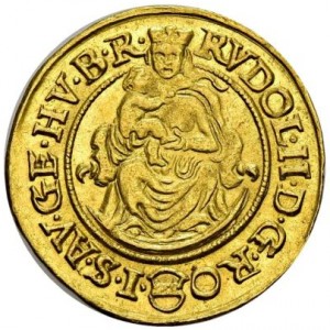Аверс монеты Венгрия, 1 дукат, 1578-1608