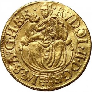 Аверс монеты Венгрия, 1 дукат, 1581-1584