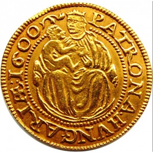 Реверс монеты Венгрия, 1 дукат, 1598-1608