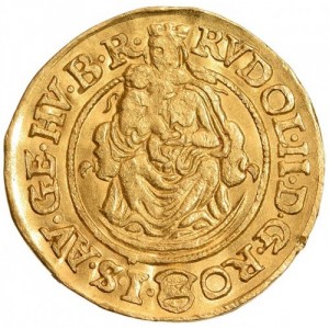 Аверс монеты Венгрия, 2 дуката, 1601