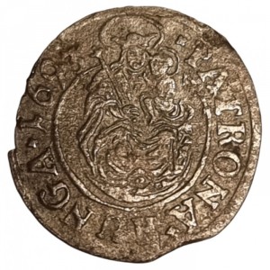 Реверс монеты Венгрия, 1 денар, 1662-1696