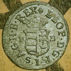 Аверс монеты Венгрия, 1 дуариус, 1695-1699