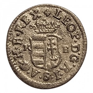 Аверс монеты Венгрия, 1 дуариус, 1699-1701