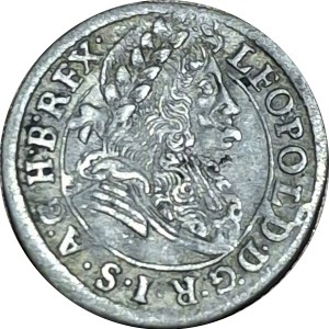 Аверс монеты Венгрия, 1 полтура, 1696-1703