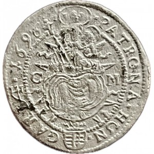 Реверс монеты Венгрия, 3 крейцера, 1695-1704