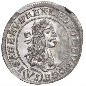 Аверс монеты Венгрия, 6 крейцеров, 1661-1682