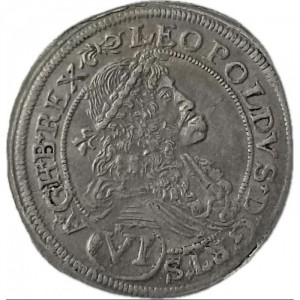Аверс монеты Венгрия, 6 крейцеров, 1675-1685