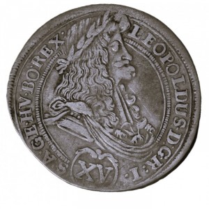 Аверс монеты Венгрия, 15 крейцеров, 1695-1696
