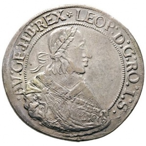 Аверс монеты Венгрия, 1 талер, 1660-1661