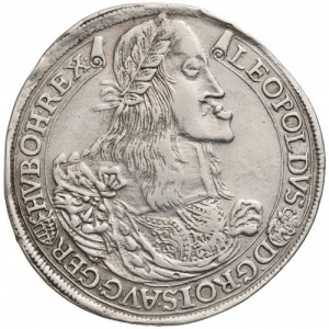 Аверс монеты Венгрия, 1 талер, 1662-1663