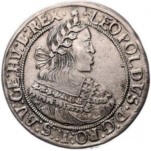 Аверс монеты Венгрия, 1 талер, 1663-1664