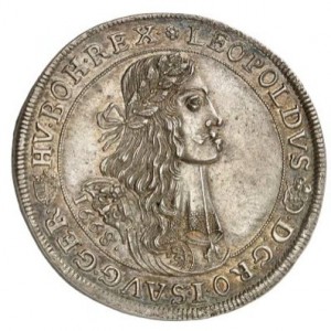 Аверс монеты Венгрия, 1 талер, 1664-1673