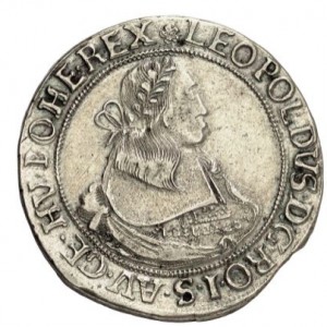 Аверс монеты Венгрия, 1 талер, 1667-1669