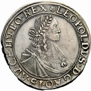 Аверс монеты Венгрия, 1 талер, 1670-1671