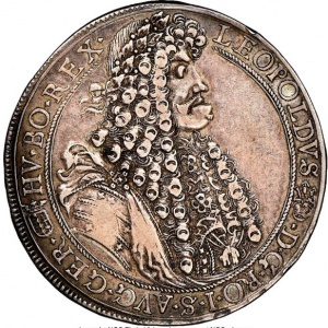 Аверс монеты Венгрия, 1 талер, 1687-1691