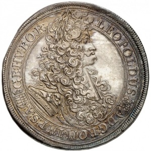Аверс монеты Венгрия, 1 талер, 1700-1702