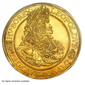 Аверс монеты Венгрия, 5 дукатов, 1703