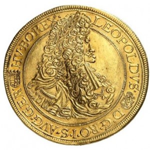 Аверс монеты Венгрия, 10 дукатов, 1703