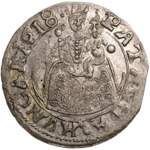Реверс монеты Венгрия, 1 денар, 1613-1620