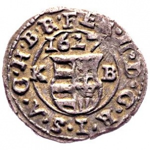 Аверс монеты Венгрия, 1 денар, 1625-1630