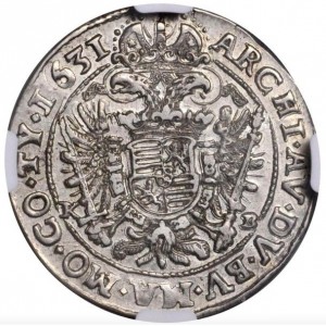 Реверс монеты Венгрия, ¼ талера, 1620-1637