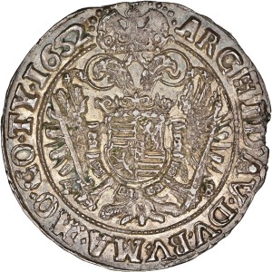 Реверс монеты Венгрия, ¼ талера, 1639-1657