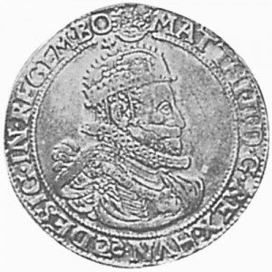 Аверс монеты Венгрия, ½ талера, 1609-1611