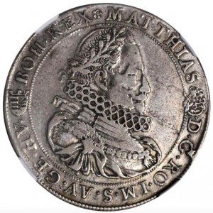 Аверс монеты Венгрия, ½ талера, 1620-1622