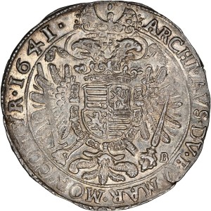Реверс монеты Венгрия, ½ талера, 1639-1657