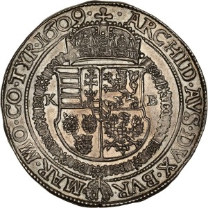 Реверс монеты Венгрия, 1 талер, 1609-1612