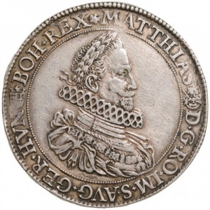 Аверс монеты Венгрия, 1 талер, 1616-1620