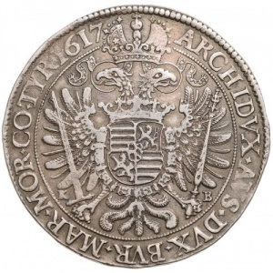 Реверс монеты Венгрия, 1 талер, 1616-1620