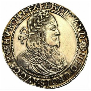 Аверс монеты Венгрия, 1 талер, 1637-1661