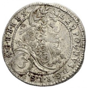 Аверс монеты Венгрия, 3 крейцера, 1696-1697