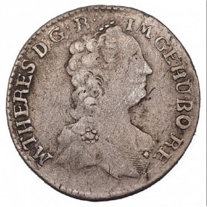 Аверс монеты Венгрия, 7 крейцеров, 1762-1765