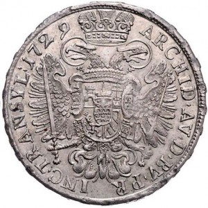 Реверс монеты Венгрия, ½ талера, 1724-1735