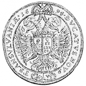Реверс монеты Венгрия, 1 талер, 1694-1696