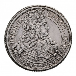 Аверс монеты Венгрия, 1 талер, 1713-1715